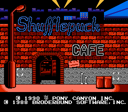Shufflepuck Cafe screenshot 3 for Famicom
